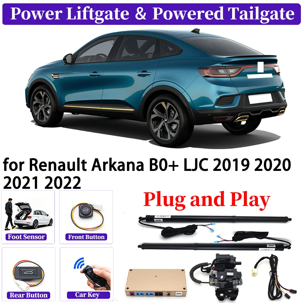 for Renault Arkana B0+ LJC 2019 2020 2021 2022 OEM Upgrade Car Automatic Power Liftgate Kit Smart Auto Electric Tailgate System