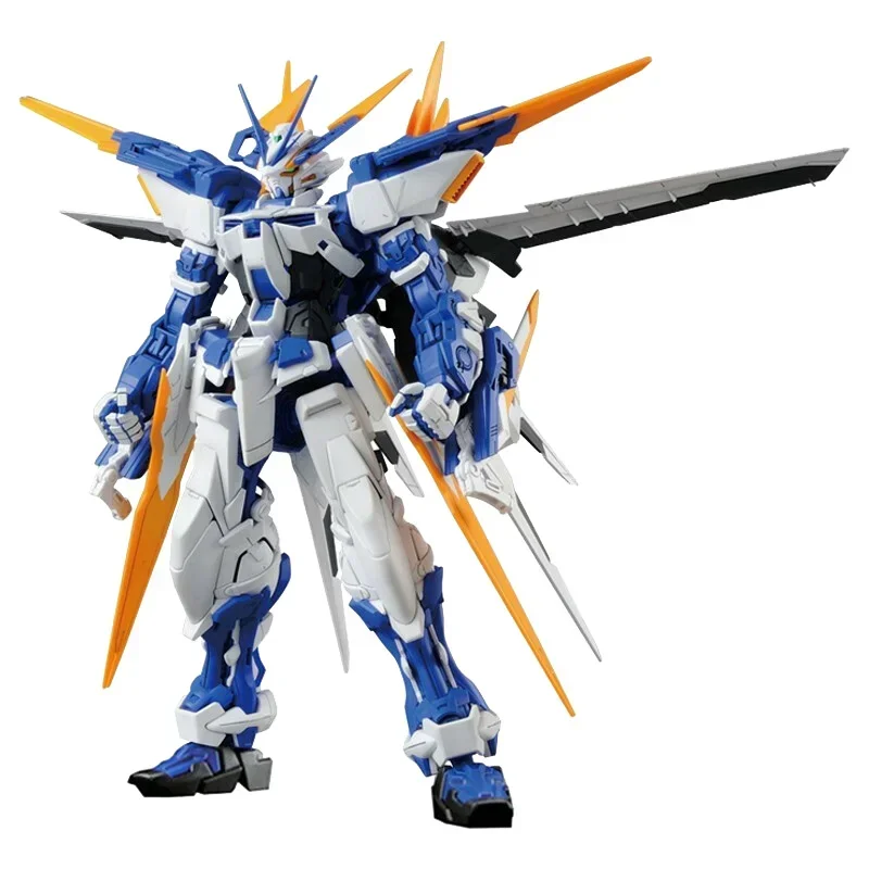 In Stock Genuine Delivery Bandai Original Anime GUNDAM Model MG 1/100 GUNDAM ASTRAY BLUE FRAME Action Figure Toys for Kids Gift