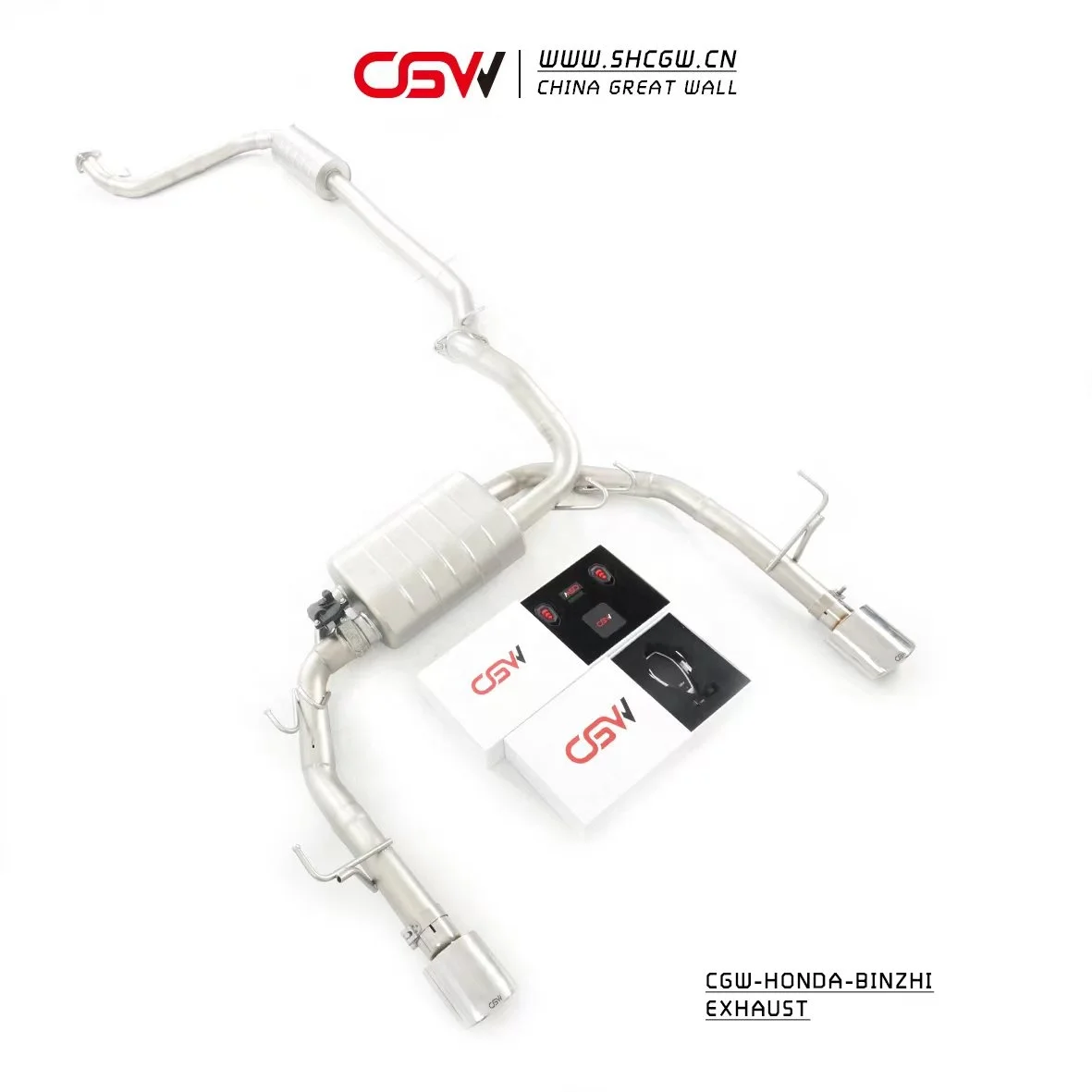 Factory Pricing SUS304 Performance Exhaust Piping System for  Vezel 1.5T 2019-