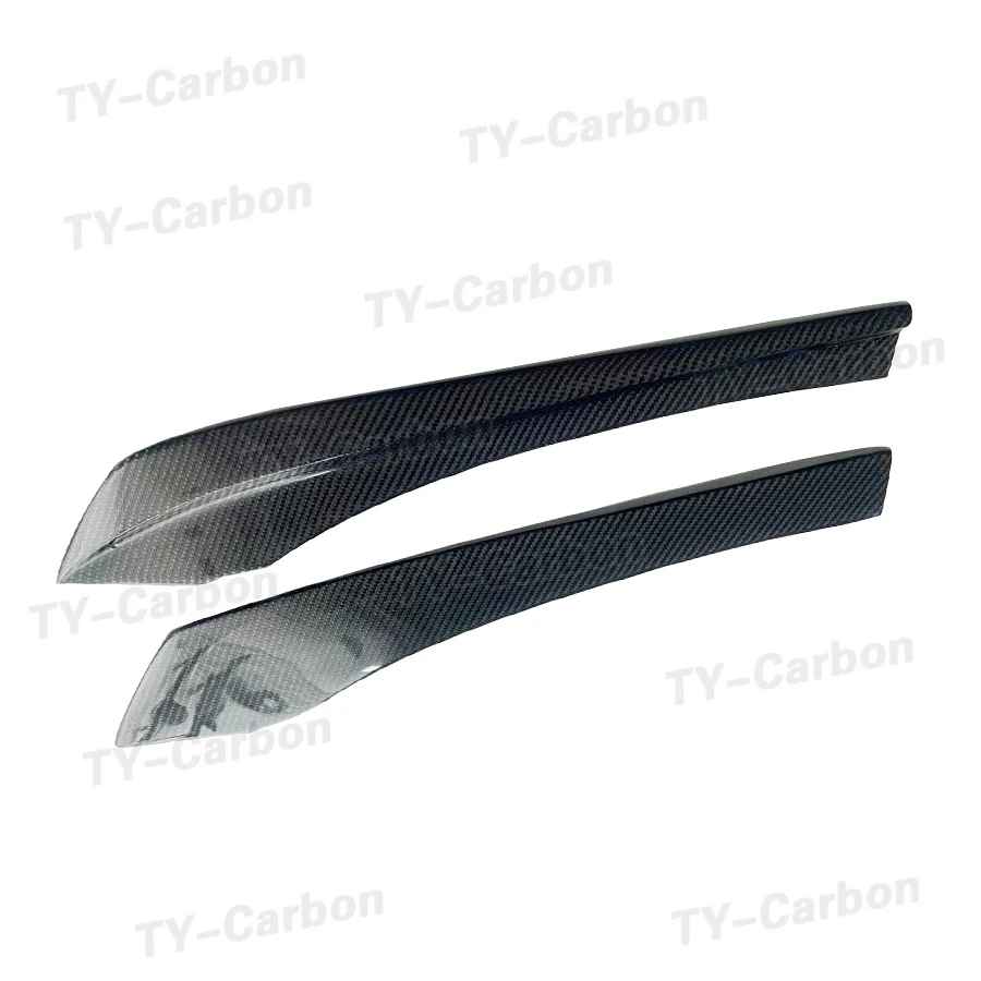 Real Carbon Fiber Rear Bumper Diffuser Splitters Spoiler For BMW 5 Series F10 F18 M Sport M5 2012-2016 Car Bodykits Accessories