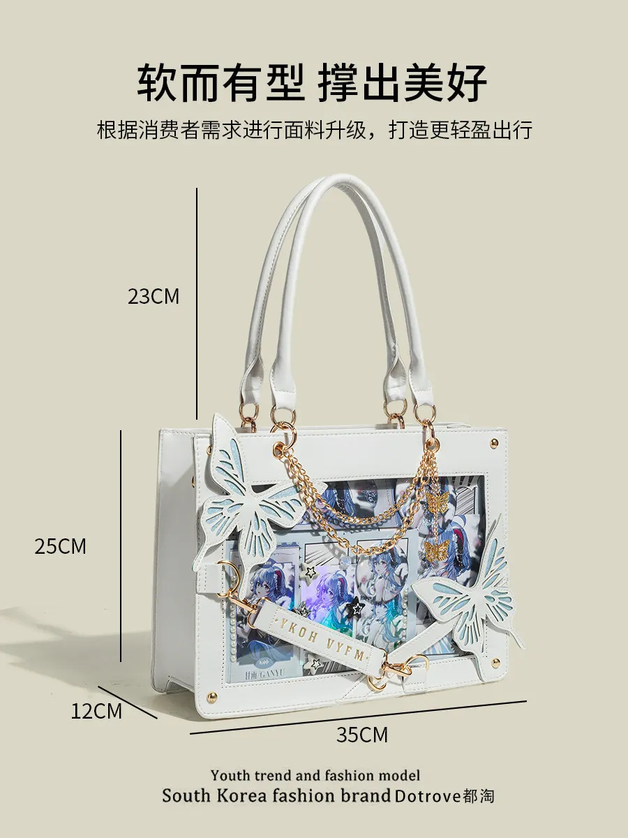 animation derivative itabag girl's large capacity daily commuting tote bag a gift for a friend