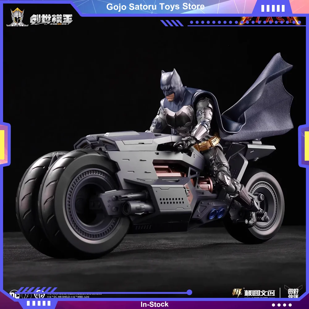 

Modoking 1/12 Batman Batcycle Suit Ben Affleck'S Batman Action Figures Assembly Batmobile Hero Anime Model Collection Toys Gifts