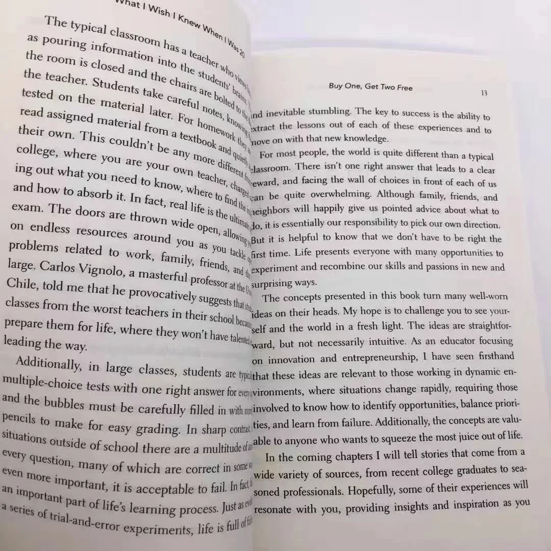 What I Wish I Knew When I Was 20 English Creativity in Life Self-Improvement Books