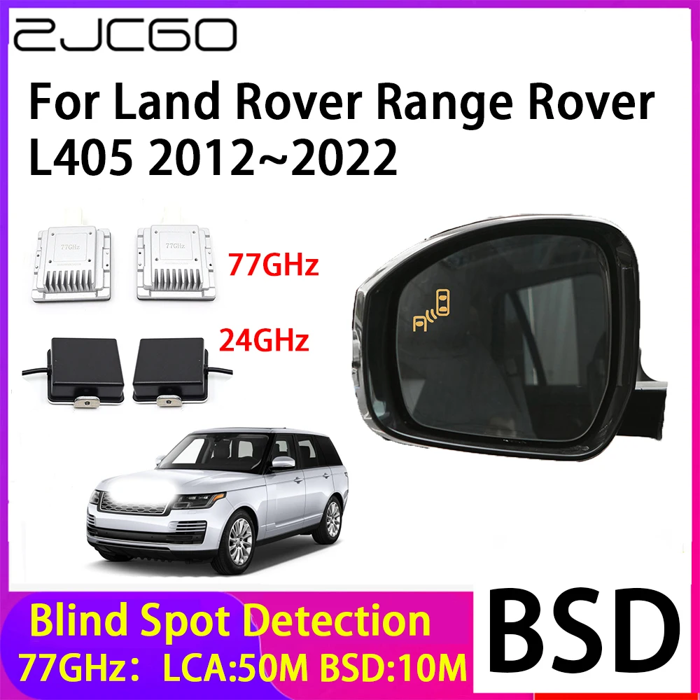ZJCGO Car Blind Spot Detection BSD Mirror Rear Radar Detection System for Land Rover Range Rover L405 2012~2022