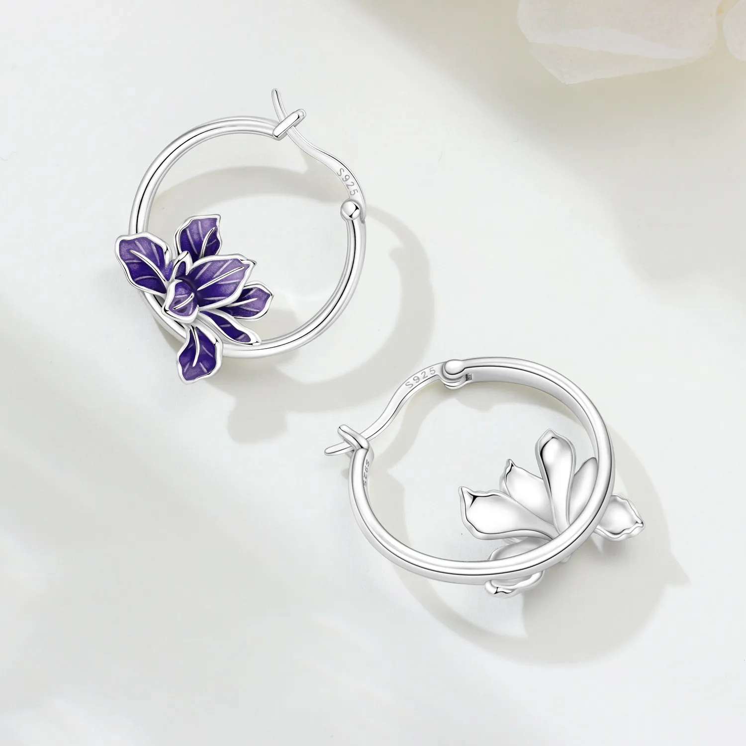 Natürliche Elemente 925 Sterling Silber Marienkäfer-Ohrringe Feiner Schmuck für Damen Geburtstagsgeschenke 2026 – Detail 28