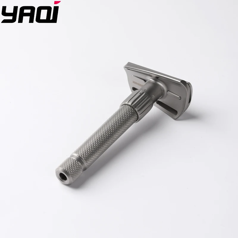 

Yaqi 2026 Beard Shaver Yaqi Matte Version Torqx Stainless Steel Slant Adjustable Safety Razor