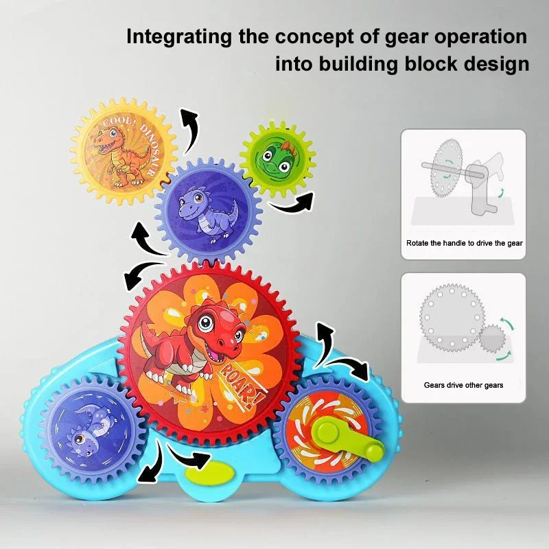Montessori Elektryczne Klocki Konstrukcyjne Zestaw Narzędzi dla Dzieci Zabawka dla Malucha Zabawka Edukacyjna STEM dla Chłopców i Dziewczynek Prezent
