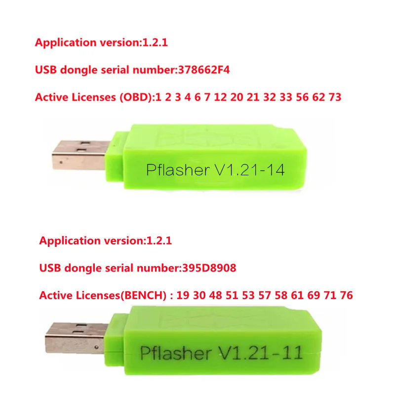 3 LED Bench Boot Cable for PCMflash V1.20 67 in 1 ECU Programmer V1.21 USB Dongle Bench Mode Flash Tool