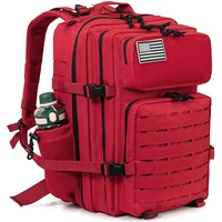 25L/45L Tactical Backpack Outdoor for Women/men Laser Cut Molle Hiking 3Day pack School Bag Gym Rucksack with Dual Cup Holder - Image 4