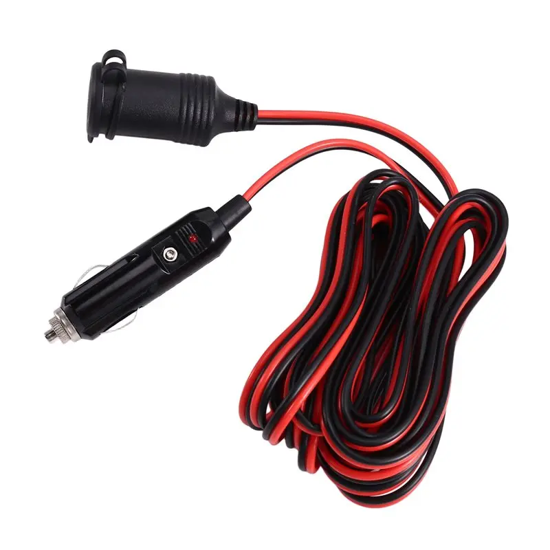 [NEW!A25P】 16 AWG Lighter Female Socket For Vehicles And Ships Extension Cord Power Socket For Vehicle-Mounted Use
