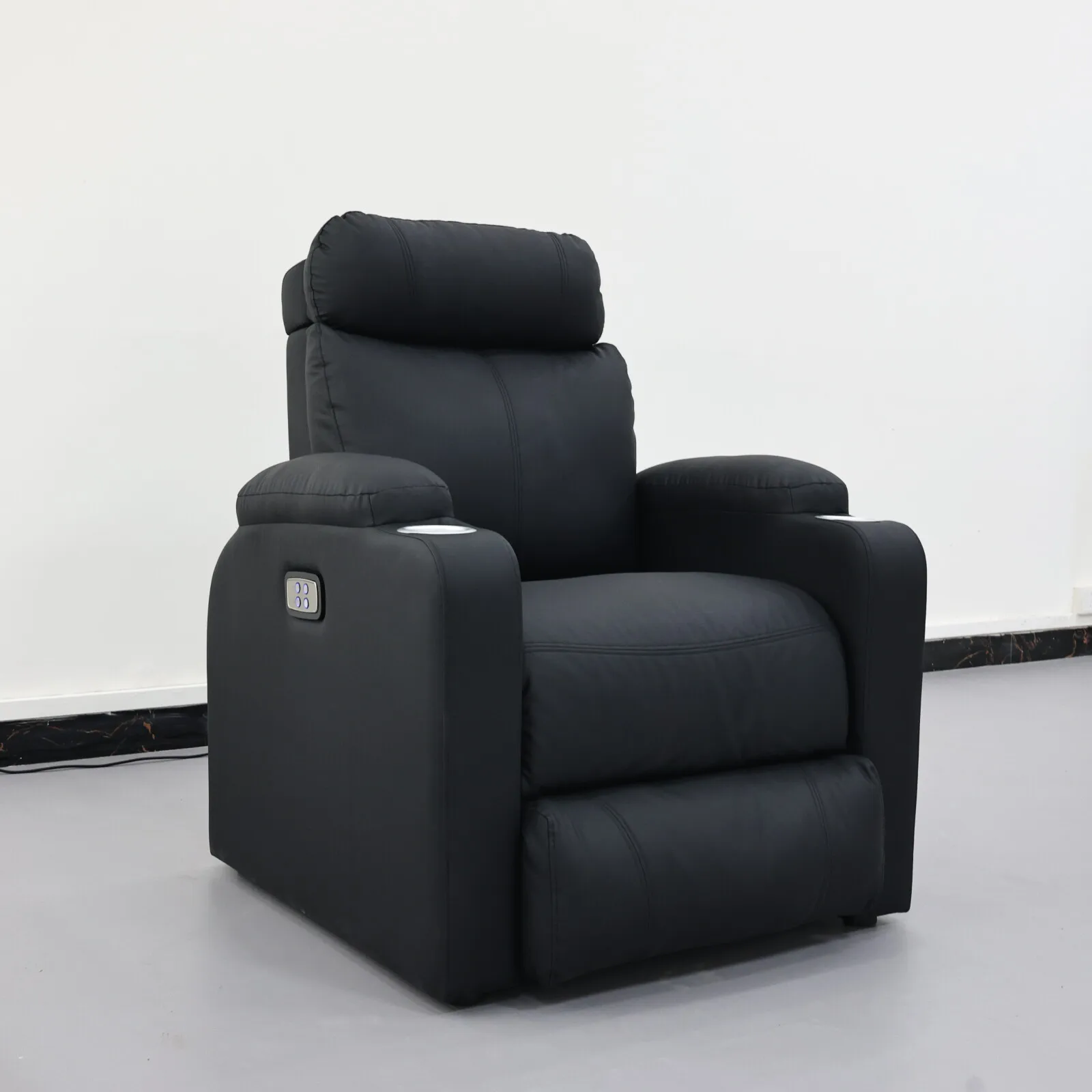 Ergonomic Lounge Sofa for Living Room,Modern Electric Reclining Chair for Home Theater, Adjustable foot pedal,Salon specific so