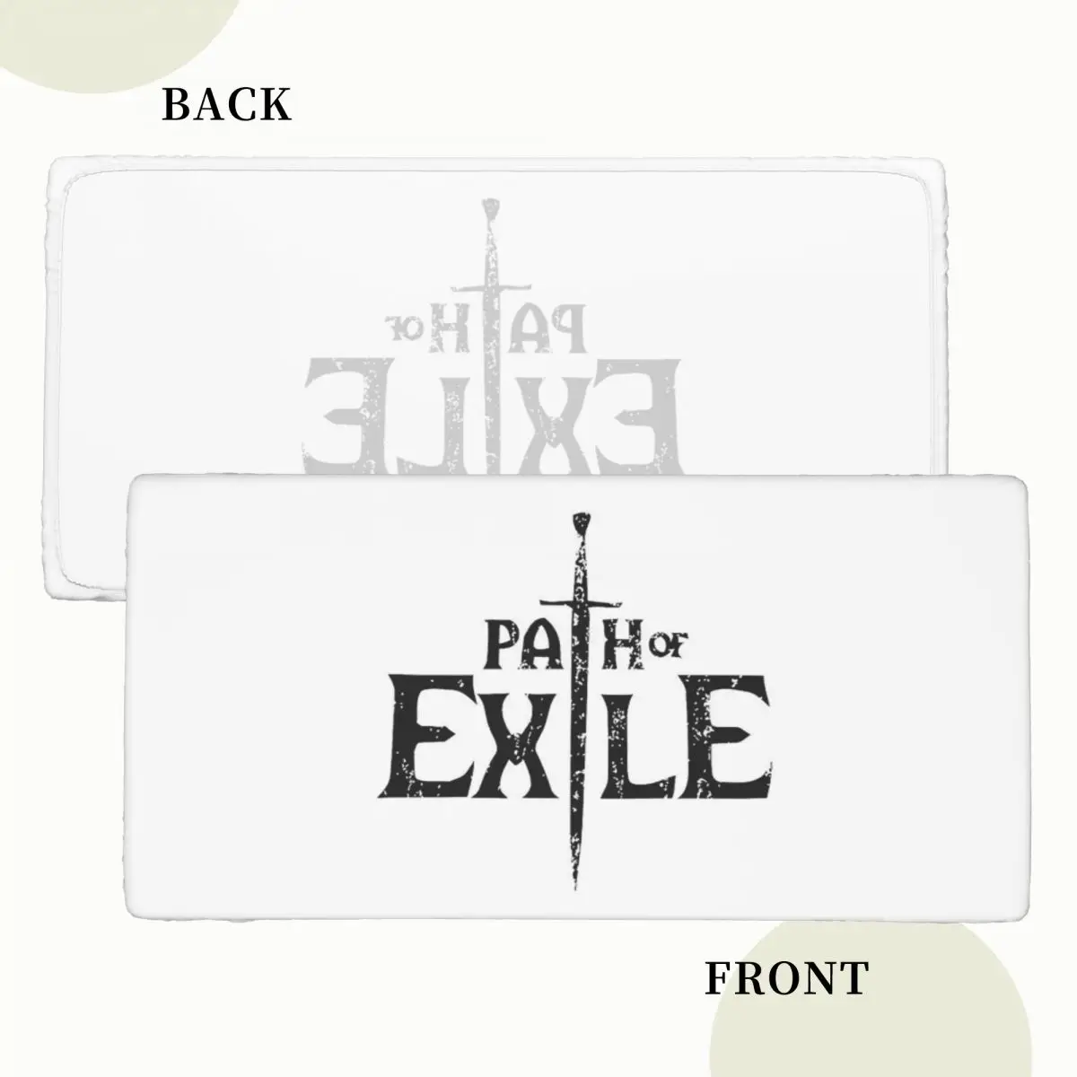Path Of Exile Custom Rectangular Tablecloth Waterproof Table Cover for Festival Party Decorations Table Cloth