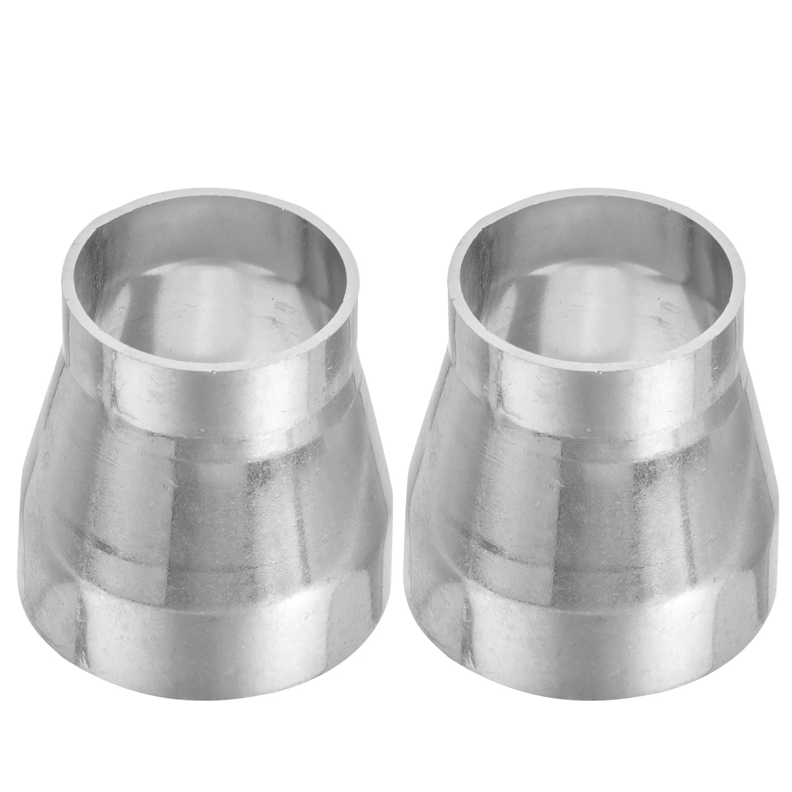 2pcs Stainless Steel Pole Mount Adapter 304 Connector For Flagpole Rv Ladder Pipeline Joint Indoor Outdoor Mounting Kit Hardware