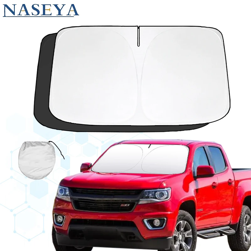 UV Protection For Chevrolet GMC Canyon 2004-2023 Car Window Sunshade Cover Sun Shade Windshield Visor Protector Windscreen