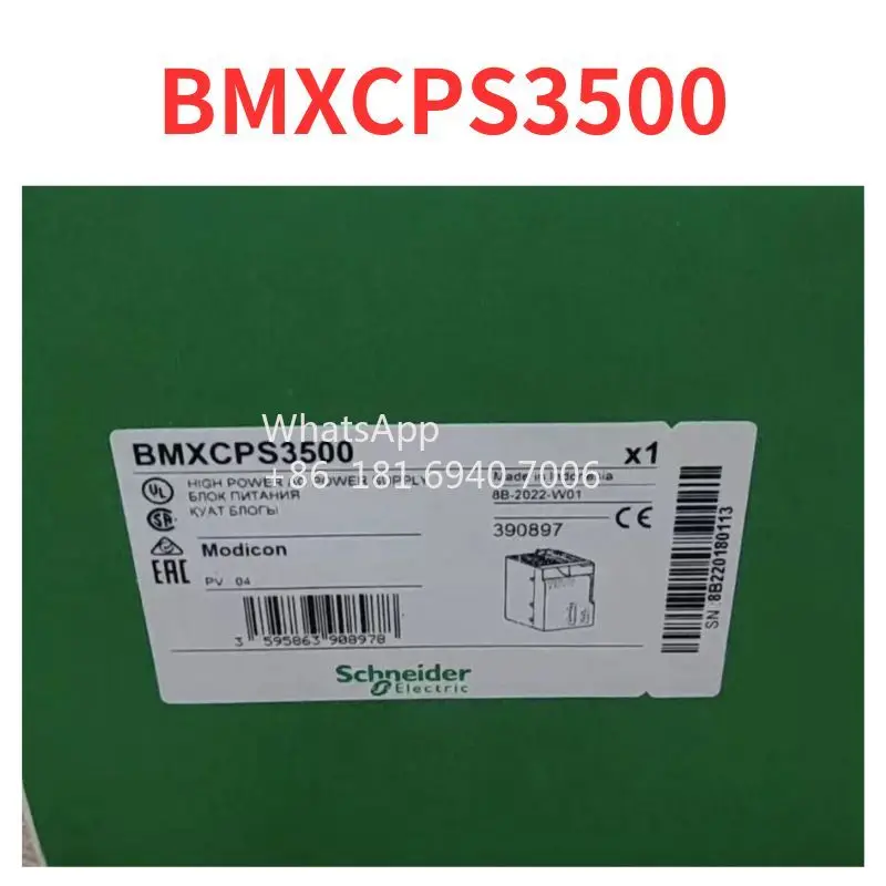 

Совершенно новый модуль BMXCPS3500 Быстрая доставка
