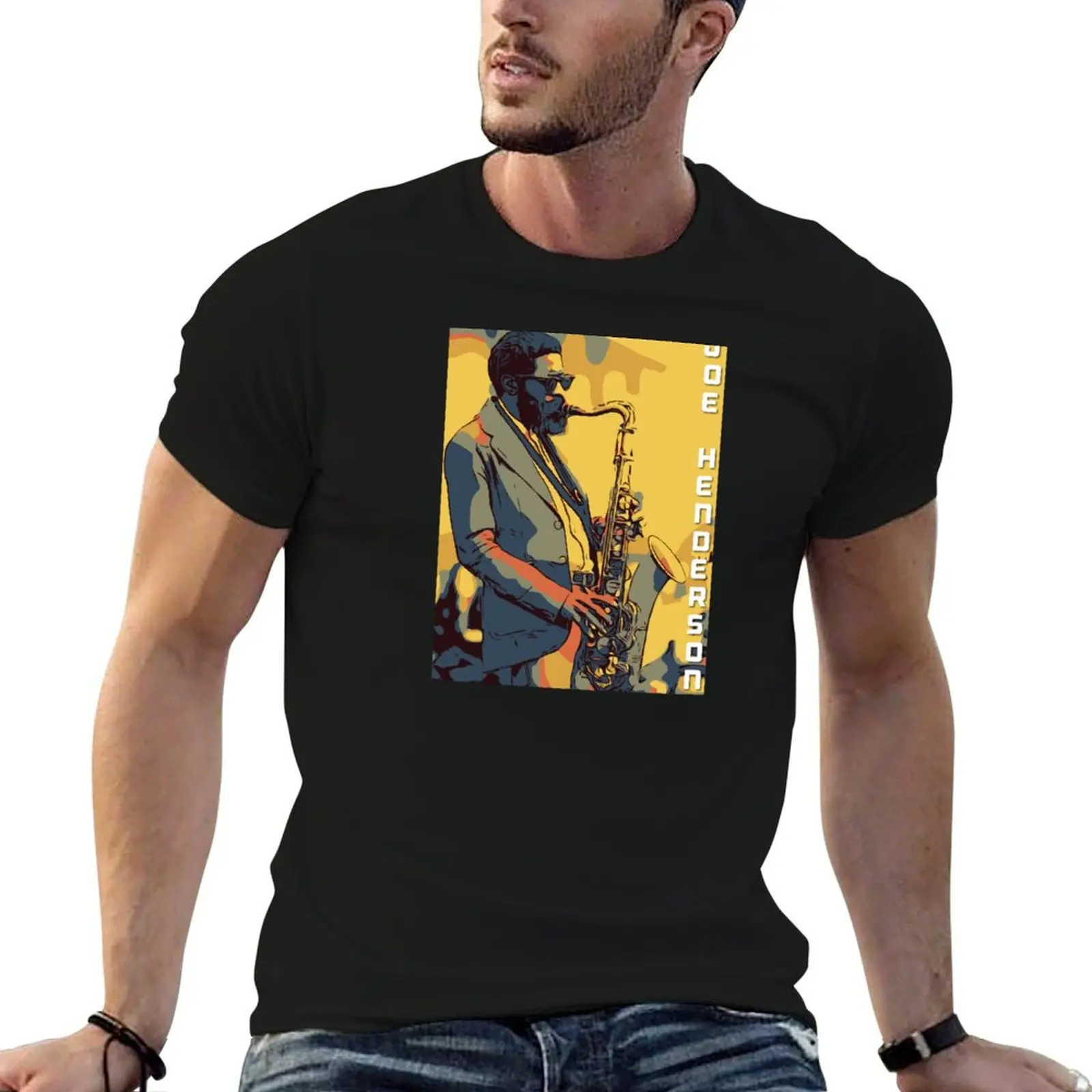 

Joe Henderson T-Shirt blanks shirts graphic tees heavyweights essential t shirt T-shirt men