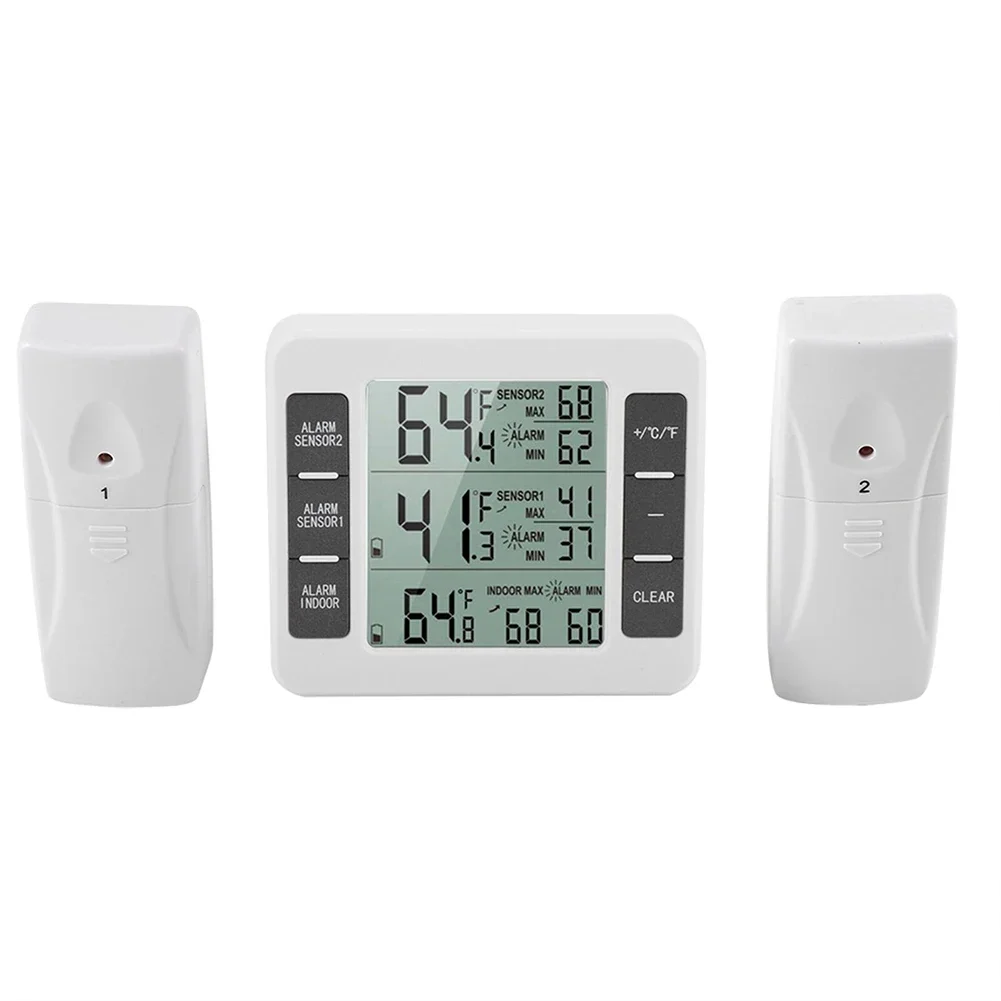 Fridge Freezer Alarm Freezer Alarm Fast Update Rate Thermometer Wireless With Freezer Alarm Wireless Thermometer