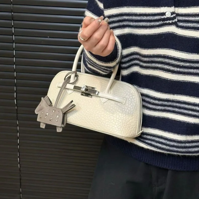 

New Fashionable Imported Elephant Pattern Bubble Pitot Bag High-quality Portable Women's Bag Exquisite Simple Casual Personality