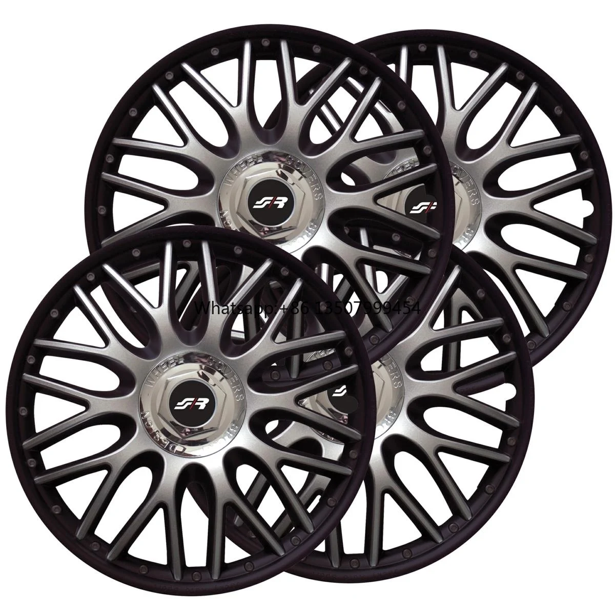 Kit de Capas de Roda Pretas de 16 Polegadas Modelo ORD/16B