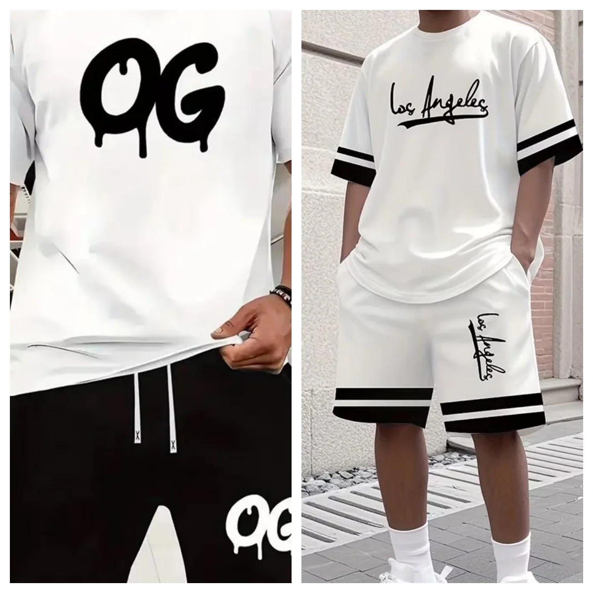 

Summer Hot-selling Short-sleeved Shorts Set Loose and Comfortable Outdoor Sports Quick-drying Sweat Absorption 2025 New