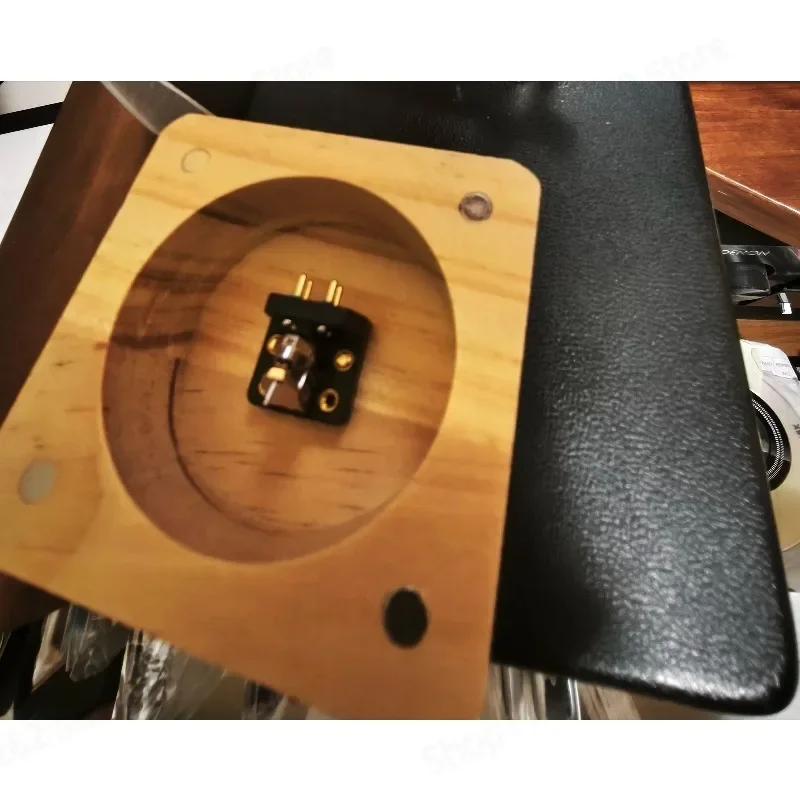 MC Moving Coil Phono Cartridge Low Output Elliptical Diamond Stylus Ebony Wood LP Vinyl HIFI Audio Cartridge