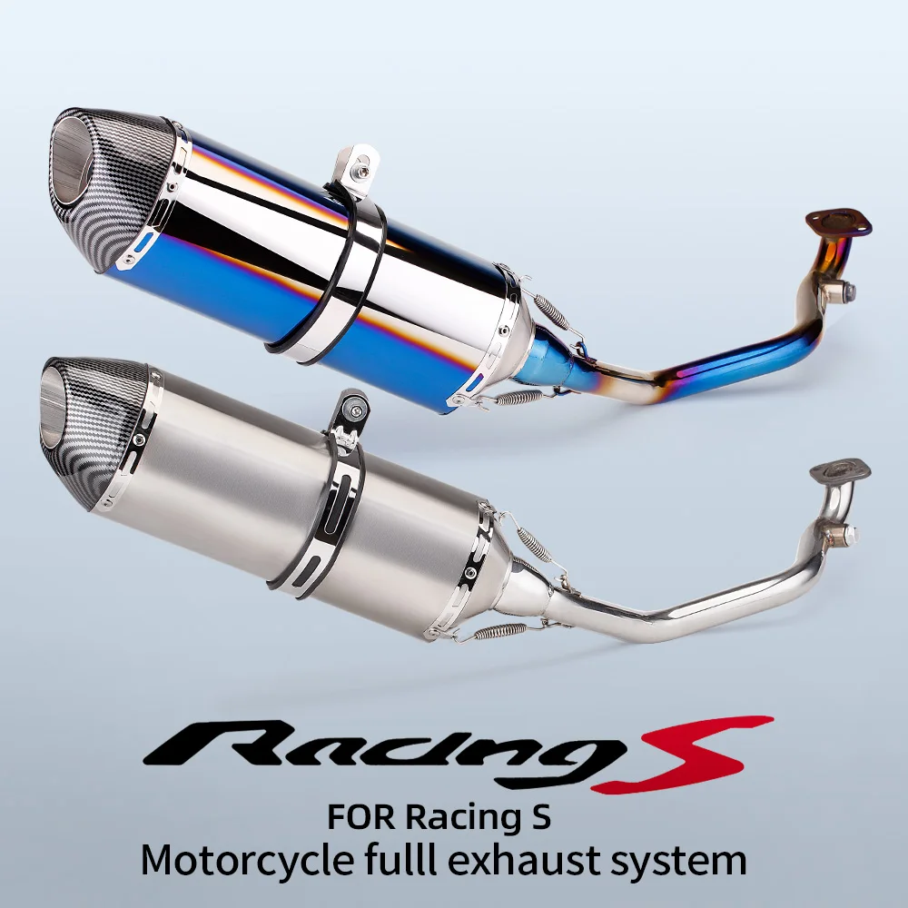 high performance exhaust pipe for Scooter sym kymco 125 Racing S 125 scooter exhaust 125cc 150cc exhaust 152qmi 157qmj engine