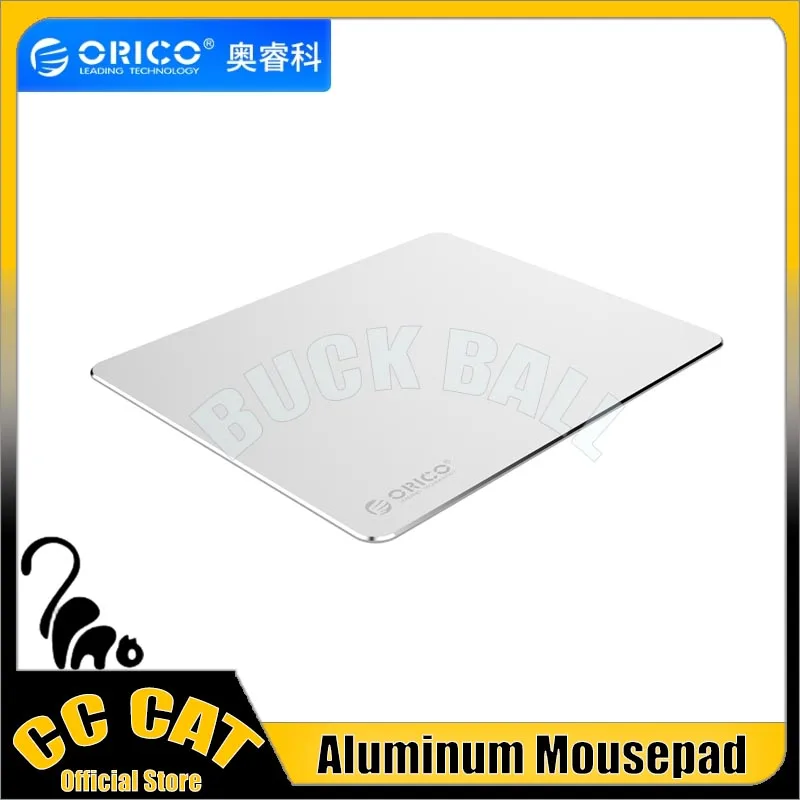 

ORICO AMP2218 AMP3025 Mouse Pad Aluminum Alloy Hard Smooth Slim Double Side Waterproof Computer Office Custom Gaming Mousepad