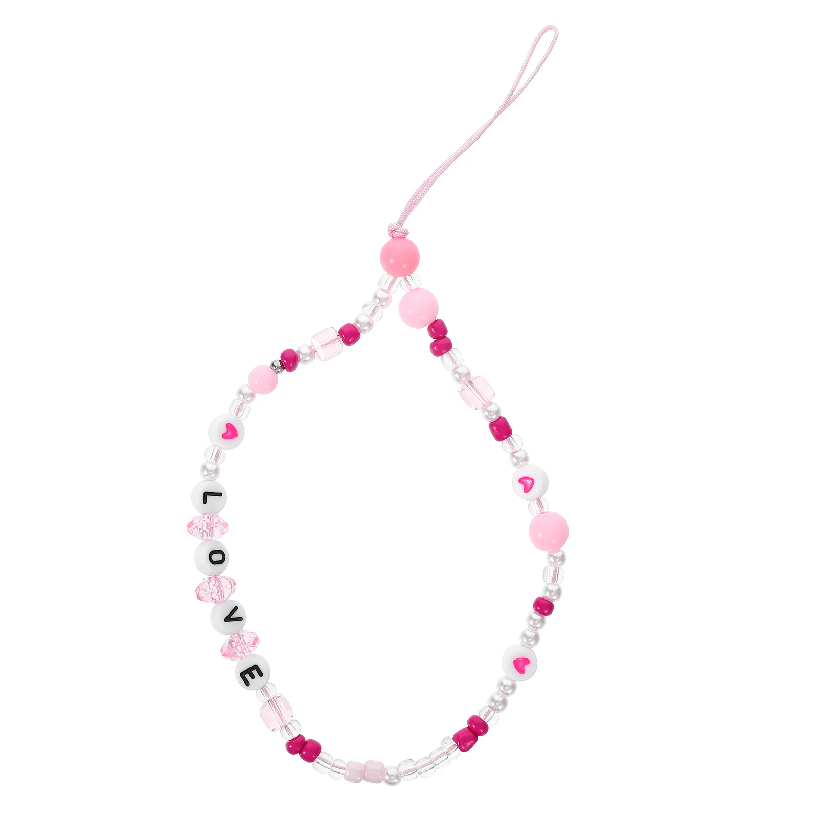 

Pentagram Mobile Phone Chain Smartphone Hanging Lanyard for Beaded Charms Wrist Band