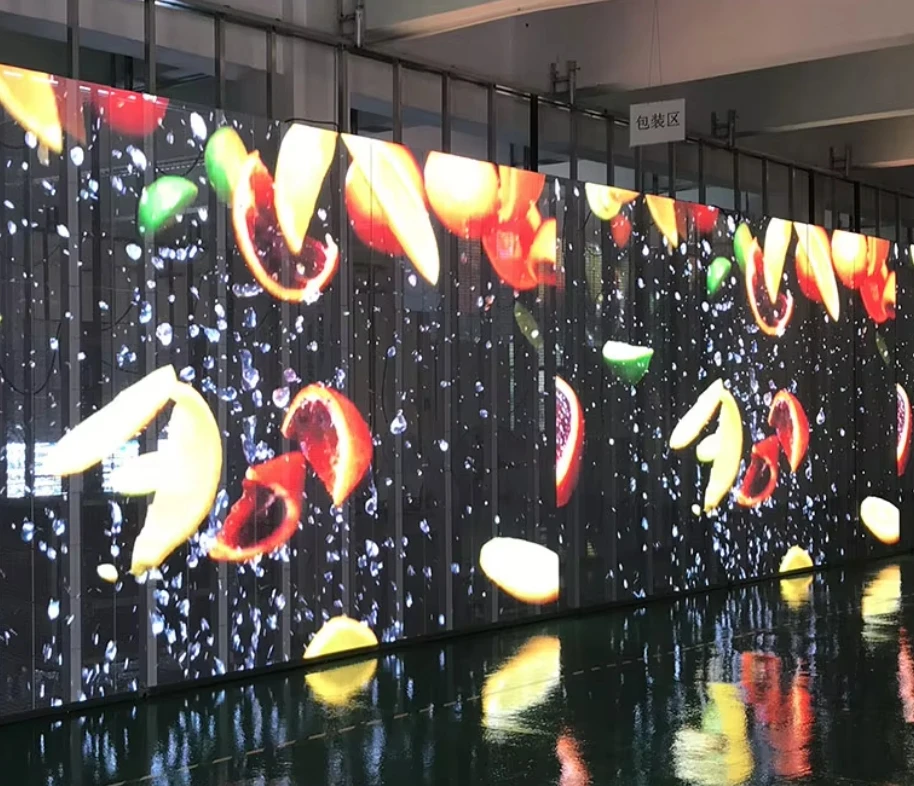 

Stage Video Wall Background P3.91-7.81 Rental Led Display Screen Module Large Stage Splicing Rental Transparent Signage