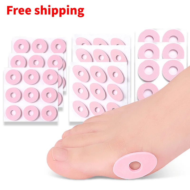 

1Sheet Callus Cushions Shoes Heel Pad Foam Round Toe Foot Care Tools Corn Bunion Protectors Pads 3 Types