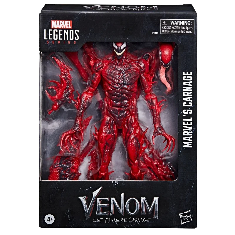 In Stock Marvel Legends Carnage Venom Villain 6 Inch Action Figure Movie Peripheral Anime Model Doll Desktop Collectible Toys