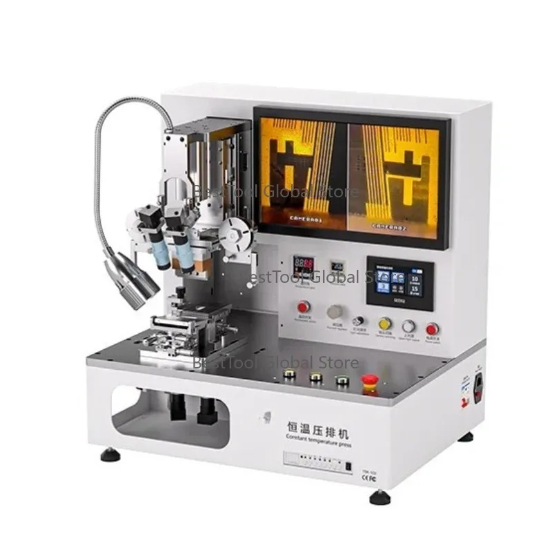 T-BK-502 C-OF Bonding Machine LCD Touch Flex Change Repair Machine Screen Cable Repair Constant Temperature Hot Repair Machine