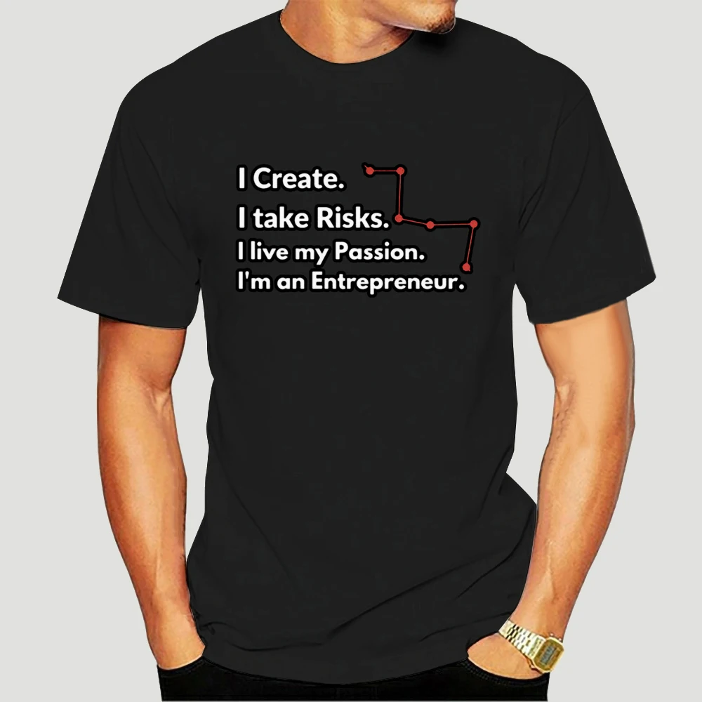 

Mens Clothing Shirts T-shirts Short-Sleeve T-shirt Motivational Shirt Motivational Quote Entrepreneur Women T-shirt 6657X