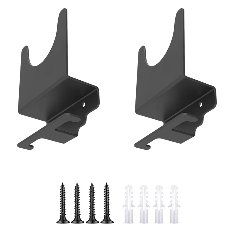 A2UD Supporto per smerigliatrice angolare da 2 pezzi Supporto per smerigliatrice angolare Staffa multiuso per montaggio a parete