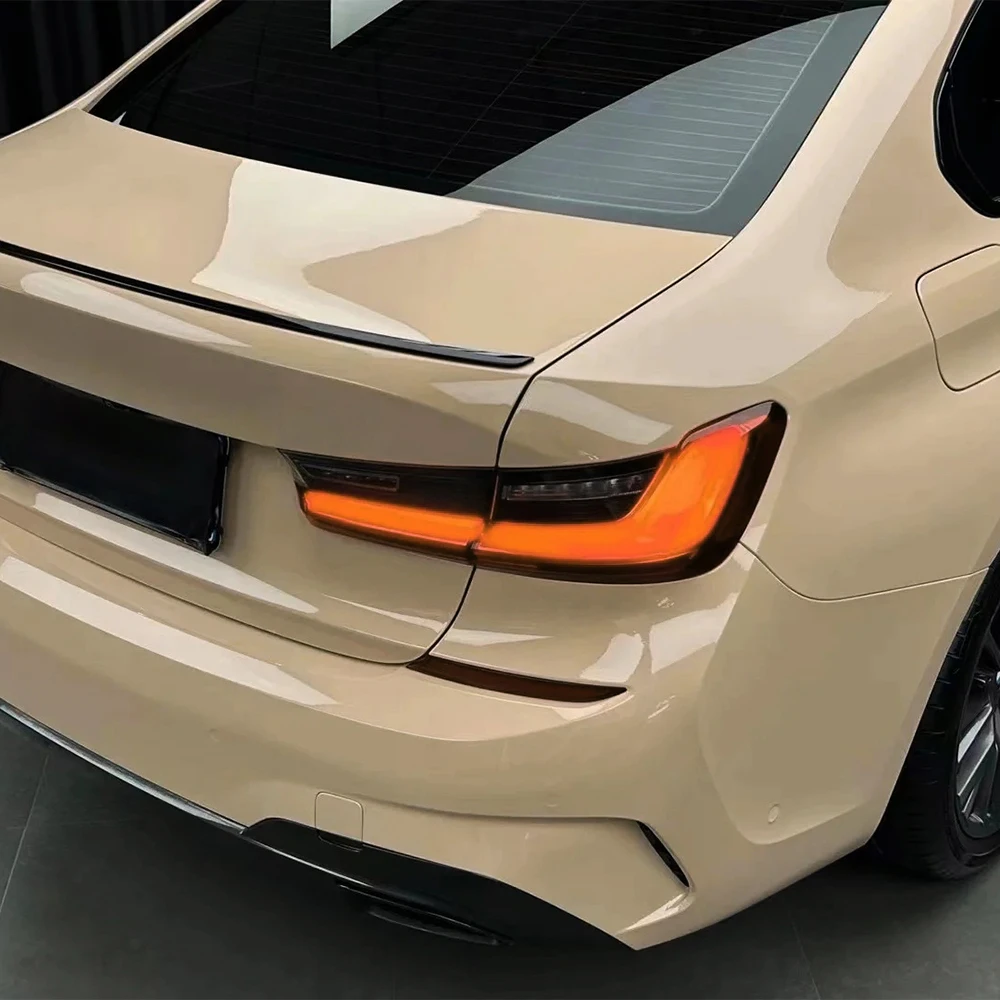 

Car Wrap Vinyl Film Platinum Milky Coffe Color Change Sticker PET Bubble Free Film PVC Decal Car Accessories Interior Exterior