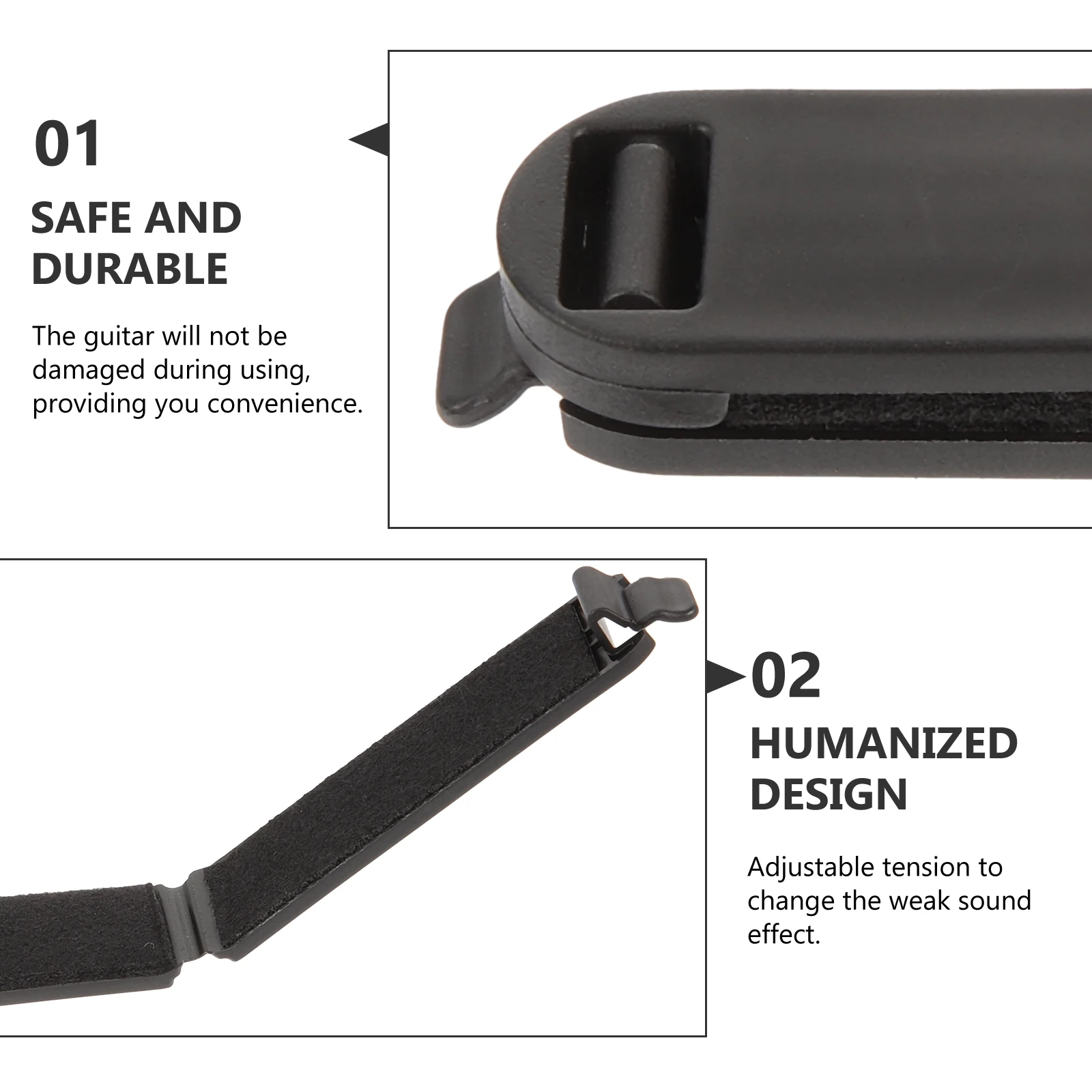 

Guitar Muffler Noise Damper Adjustable Tension Acoustic Guitar Mute Practice Tool Accessory Bass Mute Bass Practice Tools