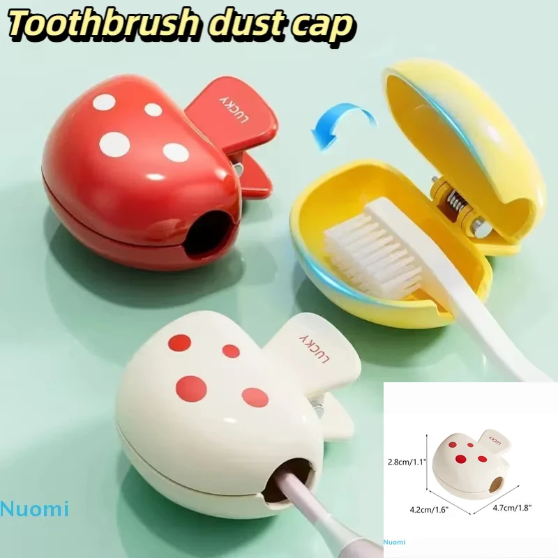 

1/3PCS Travel Toothbrush Head Covers Toothbrush Protector Cap Brush Pod Case Protective Portable Plastic Clip Household Travel