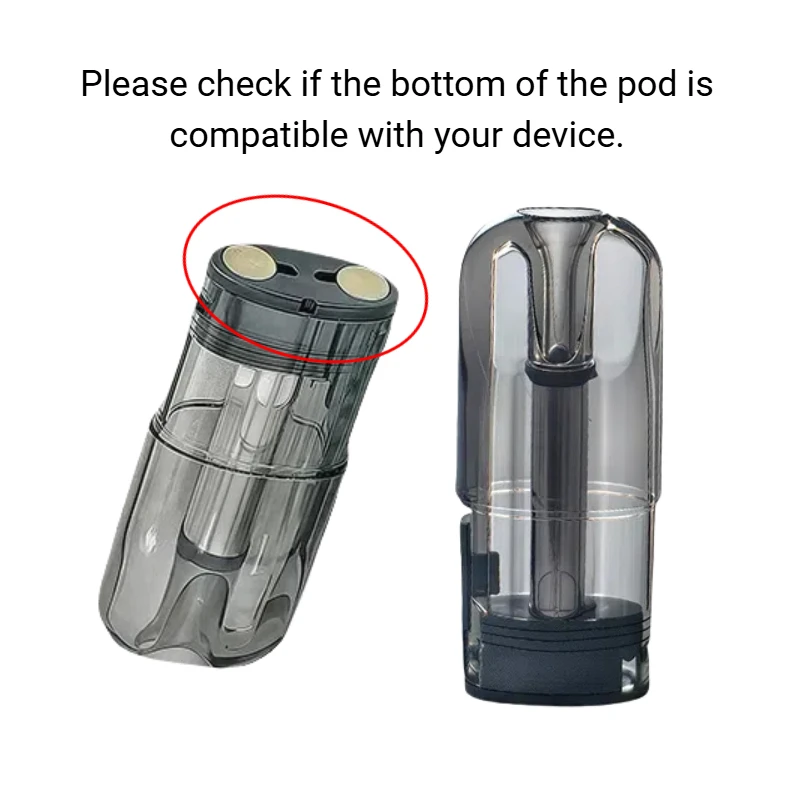 1/9PCS Sostituzione Cartucce Pod Riutilizzabili Bobina di Cotone Pod Vuota per Dispositivo Relx Infinity Vape Riutilizzabile