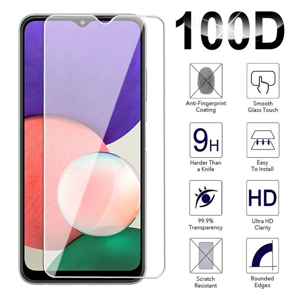 100D Glass Screen For Samsung Galaxy A21 A22 A23 A24 A25 A31 A32 A33 A34 A35 4G5G Protector For Samsung A21s Tempered glass Film