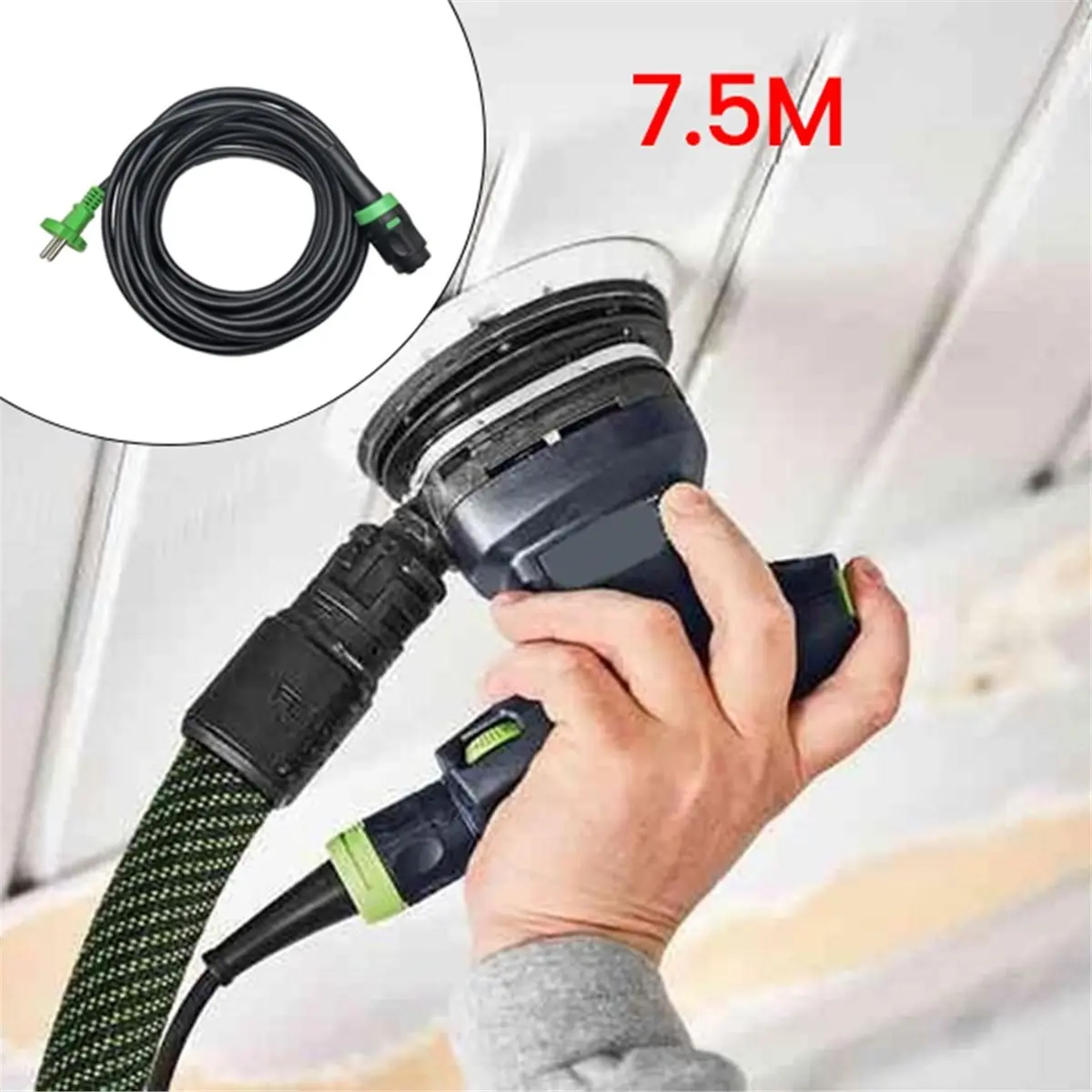 PHONE&GEAR 7.5M EU Plug AC Power Cable for CT15 E-Set CTL MIDI CTL 26E CTL 36E Angle Grinder Vacuum Cleaner Spare Parts