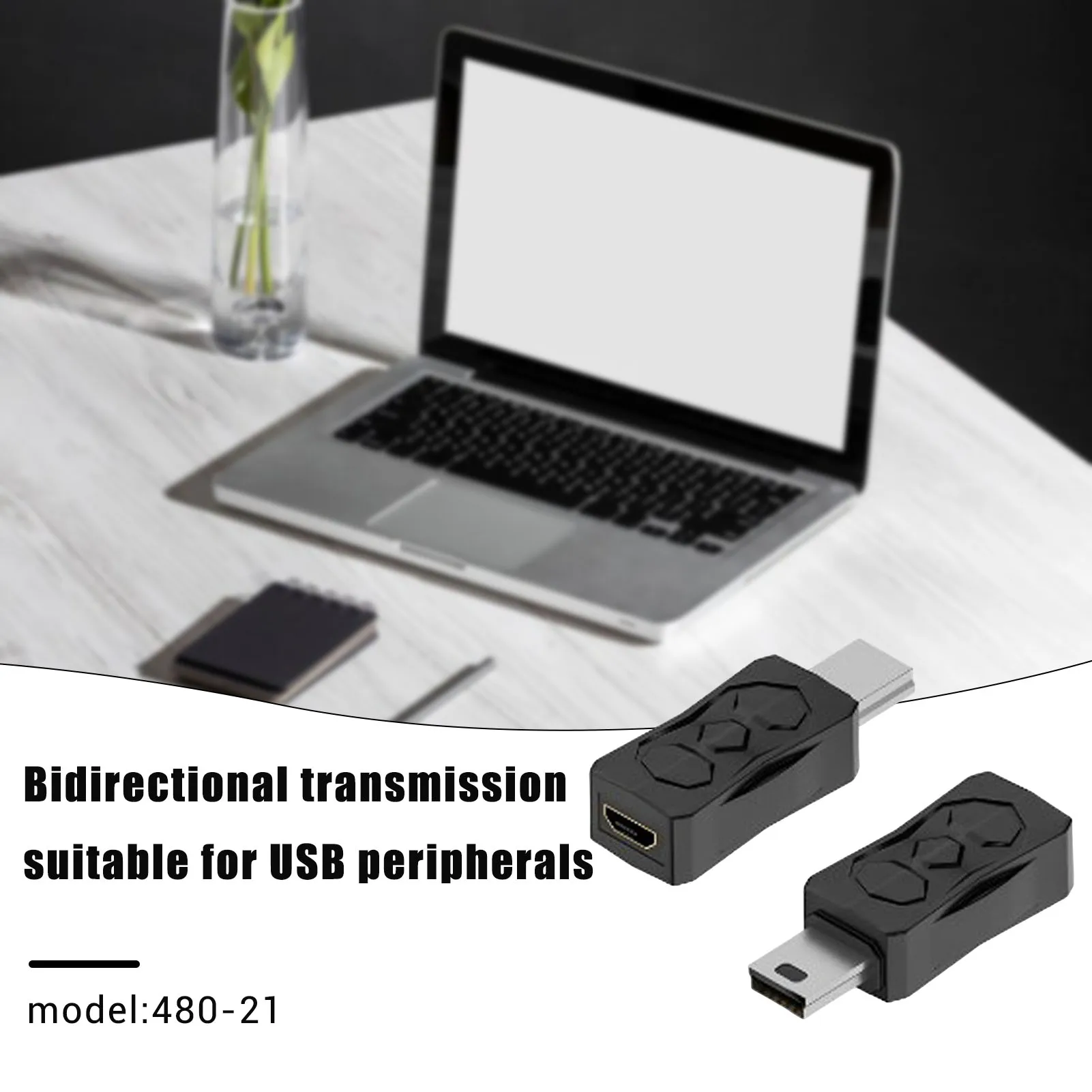 Mini USB Male to Micro Female Adapter Male Converter Support Charge & Data Sync With Effortless Compatibility