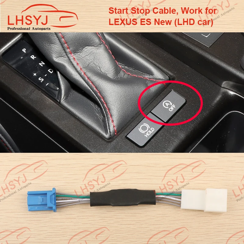 

Smart Automatic Stop Start Engine Eliminator Canceller Device Start Stop+Drive and Park Cable Plug For LEXUS ES New LHD/RHD Car