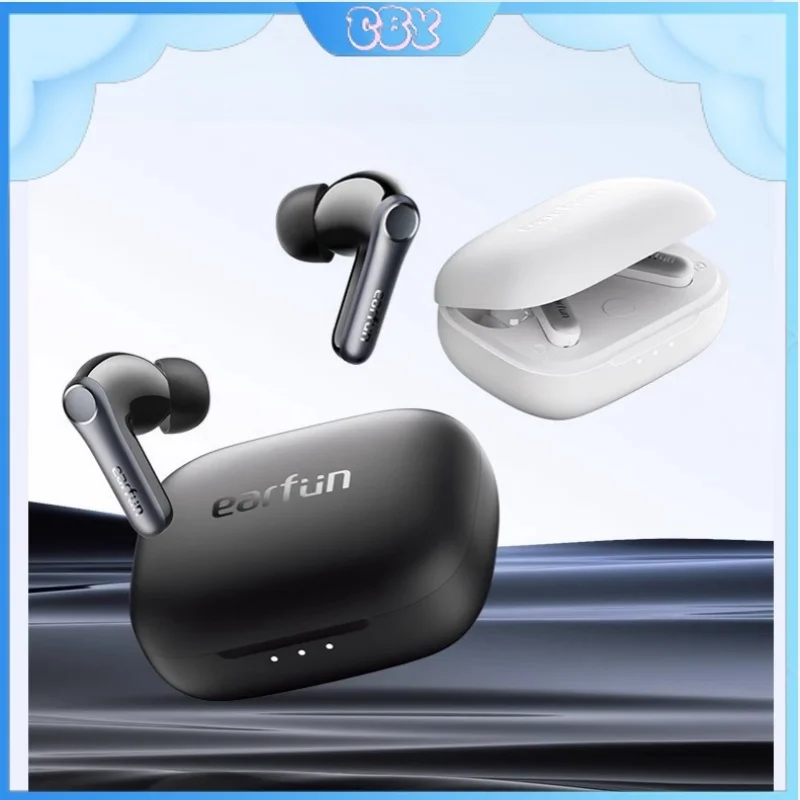 Hot Earfun Air Pro 4 Wireless Headset Bluetooth Active Noise Reduction 5.4 Headset Ipx5 Esports Earbuds Game Accessories