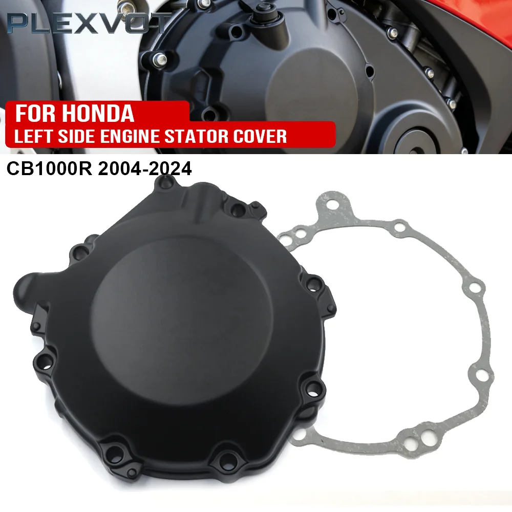 

Motorcycle Left Side Engine Stator Cover For Honda CBR1000RR CBR 1000RR 2006-2007 CB1000R CB 1000 R 2004-2024