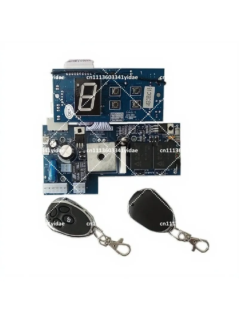 Circuit board, automatic door controller, motherboard, replicated garage door motor