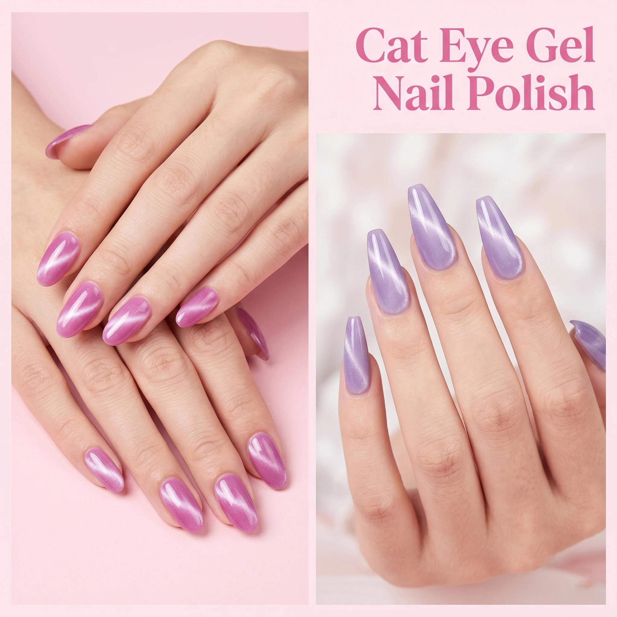 Esmalte de Uñas en Gel Efecto  - Nail Art Violet reseña y precio