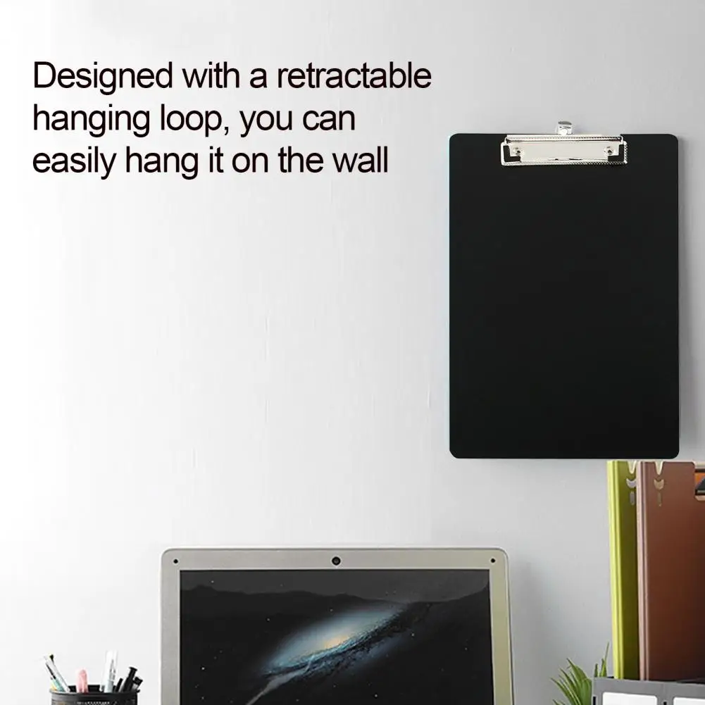 File Clip Board Organizer Durable A4 File Clipboard Organizer with Unbreakable Clip Board for Office Supplies Sturdy Document