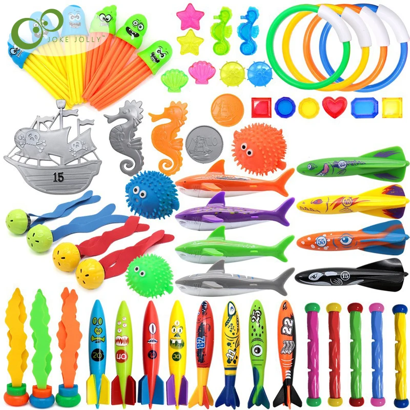 ألعاب حمام السباحة للأطفال ، الأعشاب البحرية ، الرياضات المائية ، حلقات السباحة من خلال الغوص ، أبواب الغوص ، الأخطبوط ، الدلفين ، الأنشطة الصيفية ، 25 * *