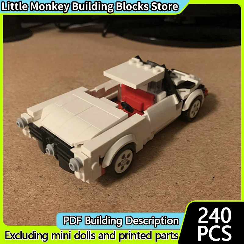 Speed Racing Car Model MOC Building Bricks 300SL Hypercar Modular Technology Children Holiday Gifts Assemble Toys Suit