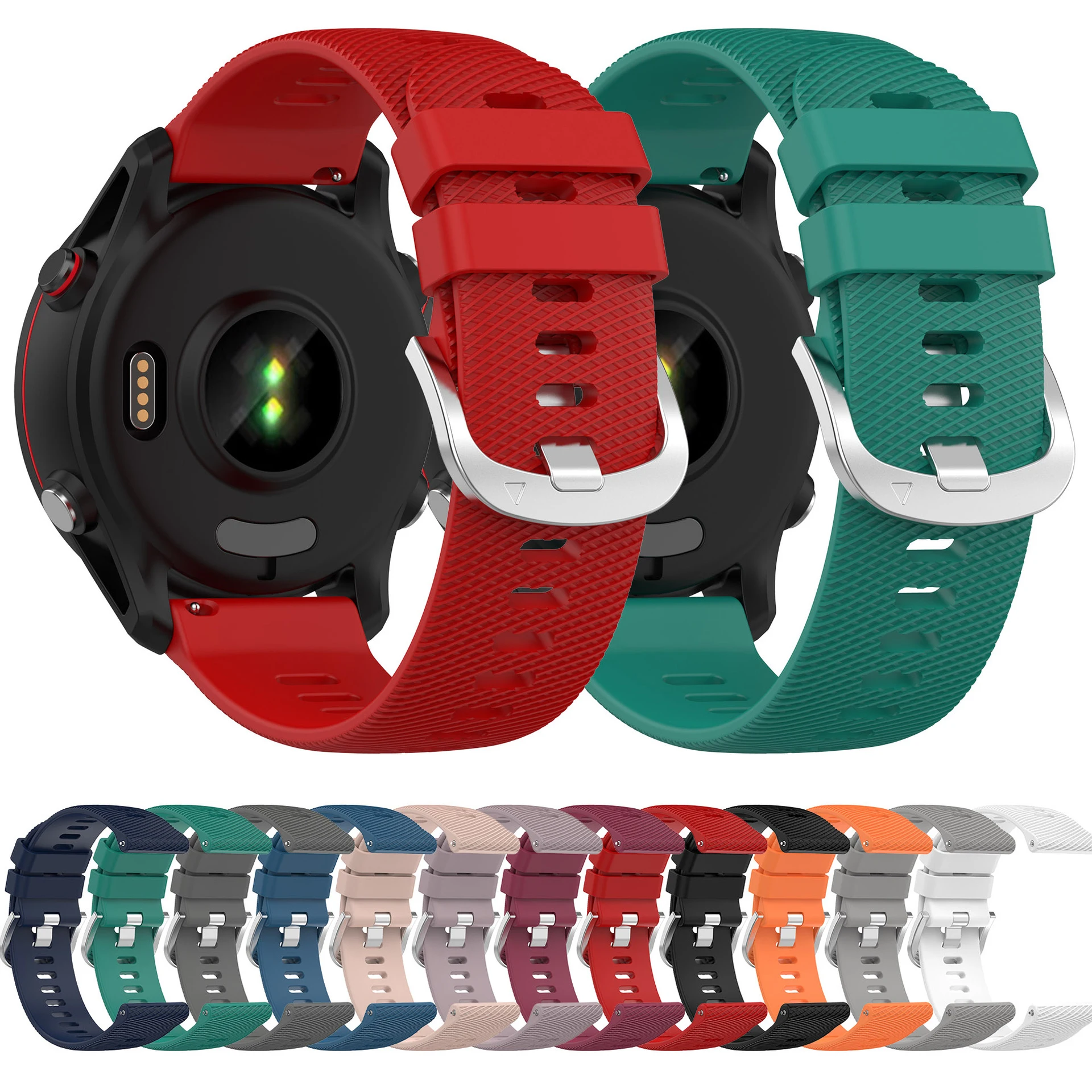 20mm 22mm pulseira de relógio para huawei relógio 3/watch3 pro nova pulseira para huawei relógio gt/gt 3 2/gt3 gt2 pro silicone pulseira
